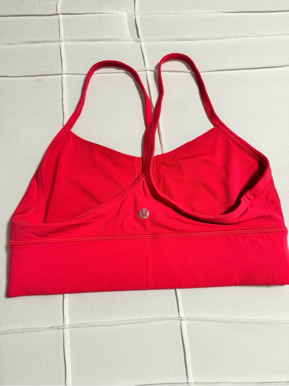 Lululemon Hot Pink Strappy Light-Support Sports Bra